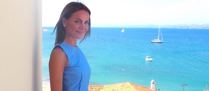 Maria Strati: The cosmopolitan General Manager of Poseidonion Grand Hotel